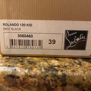 Christian Louboutin Rolando 120 size 39